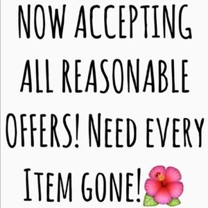 Everything must go!